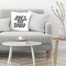 Dont Sweat The Small Stuff by Motivated Type Americanflat Decorative Pillow